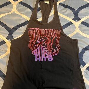 Gymshark Black Tank Top